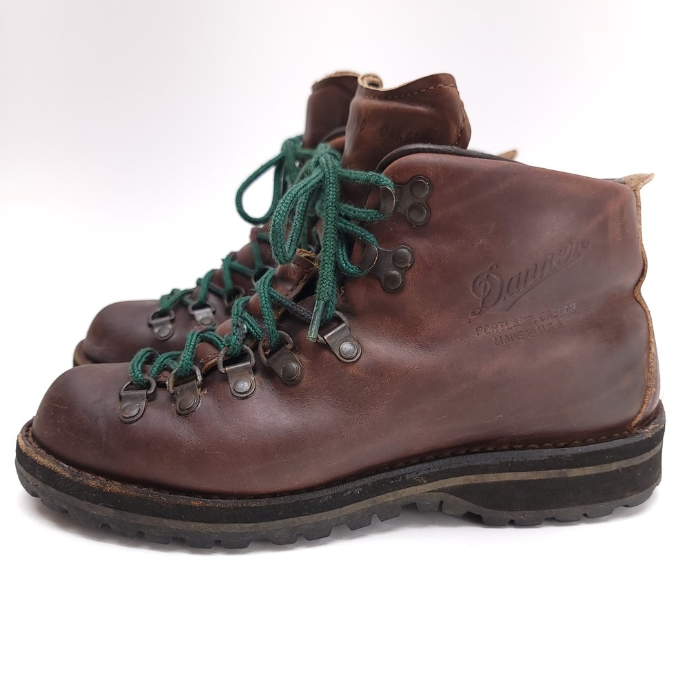Danner Mountain Light ll 30800 Brown Leather Gore-Tex Hiking Boots Mens 7.5 D
